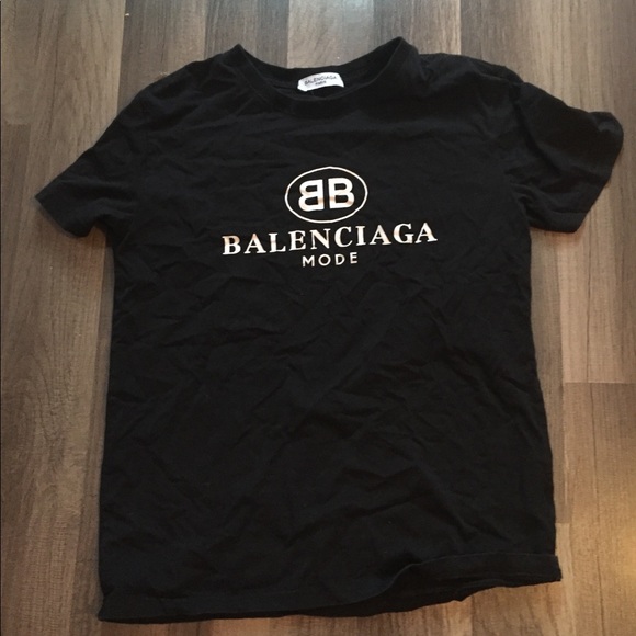 real balenciaga tee
